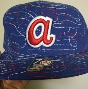 Atlanta Braves Fitted Baseball Cap 7 3/4 Cooperstown Collection